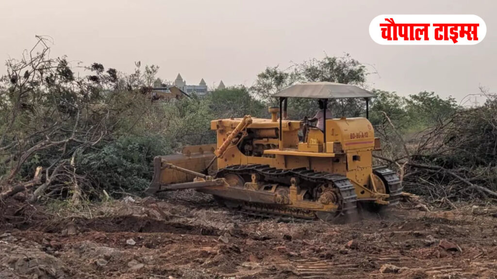 हैदराबाद की जंगलो में हो रही महाविनाश 